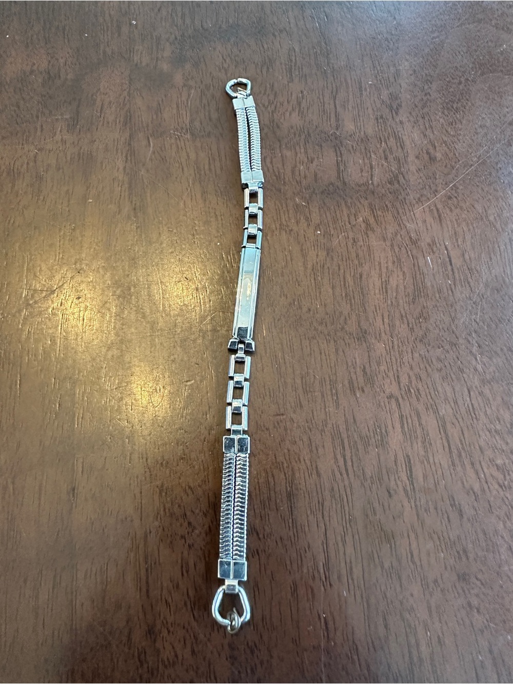 Topps Stainless Steel Adjustable Ratchet Watch Band Vintage